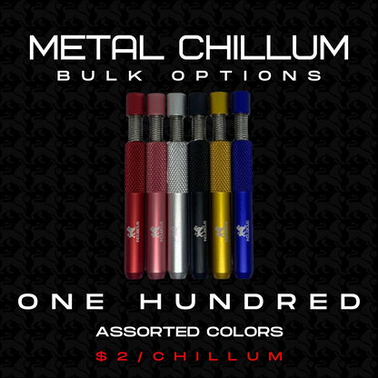 METAL SPRING CHILLUM (BULK)