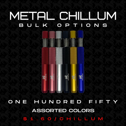 METAL SPRING CHILLUM (BULK)