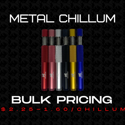 METAL SPRING CHILLUM (BULK)